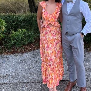 Zara Colorful Maxi Dress